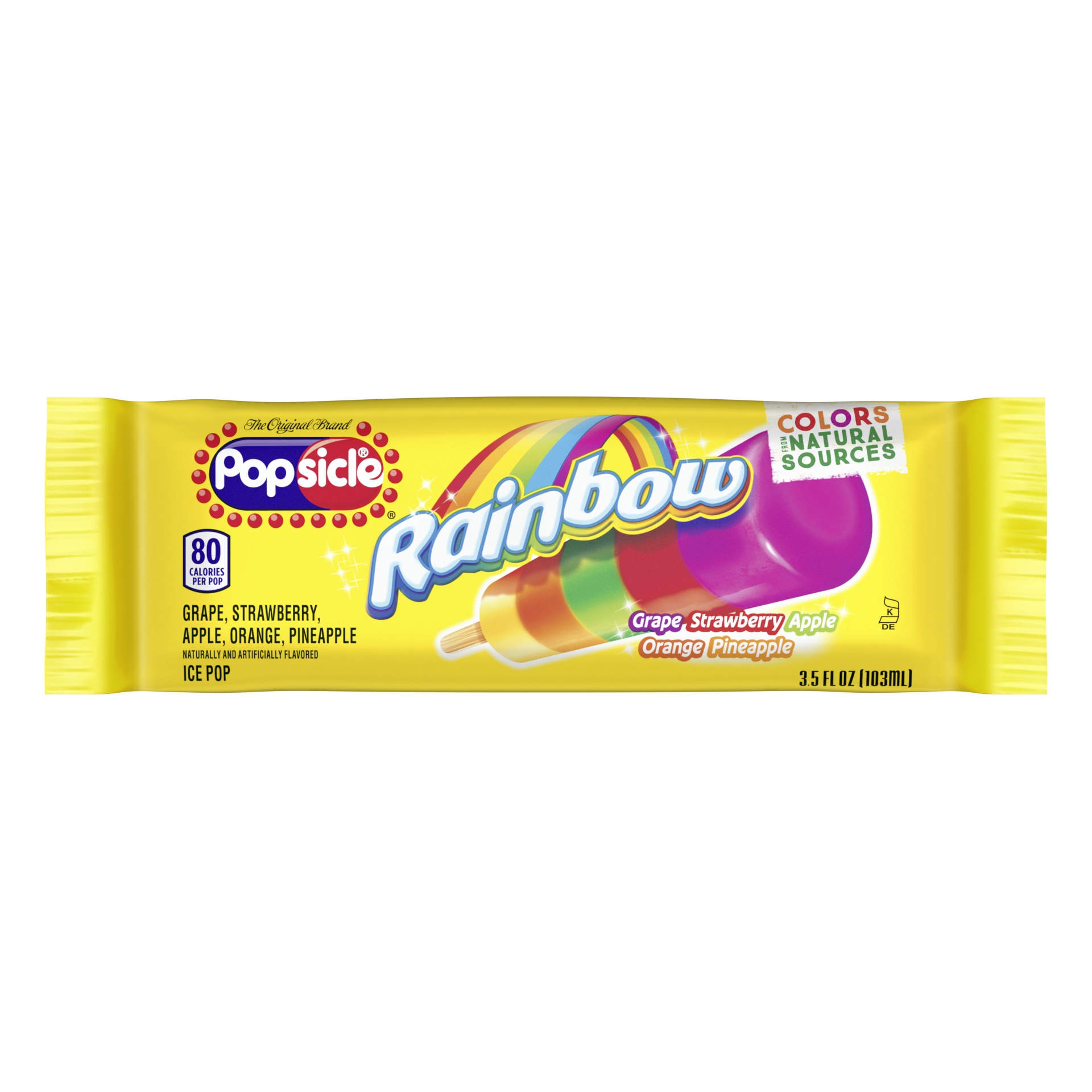 slide 1 of 1, Popsicle Rainbow, 3 oz