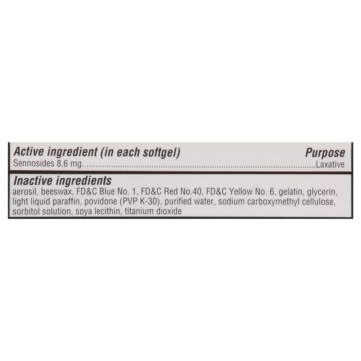 slide 7 of 10, TopCare Topcare Laxative Sennosides 8.6 Mg Softgels, 60 ct