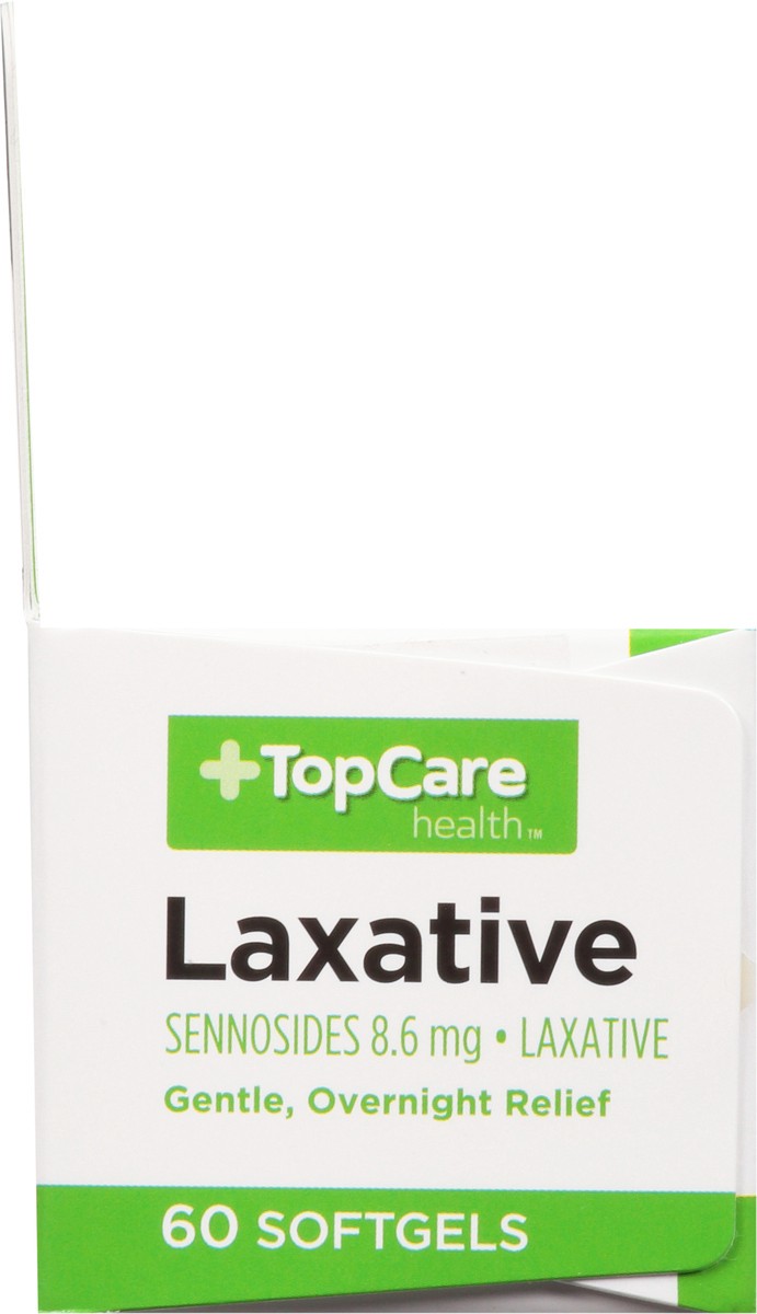 slide 8 of 10, TopCare Topcare Laxative Sennosides 8.6 Mg Softgels, 60 ct