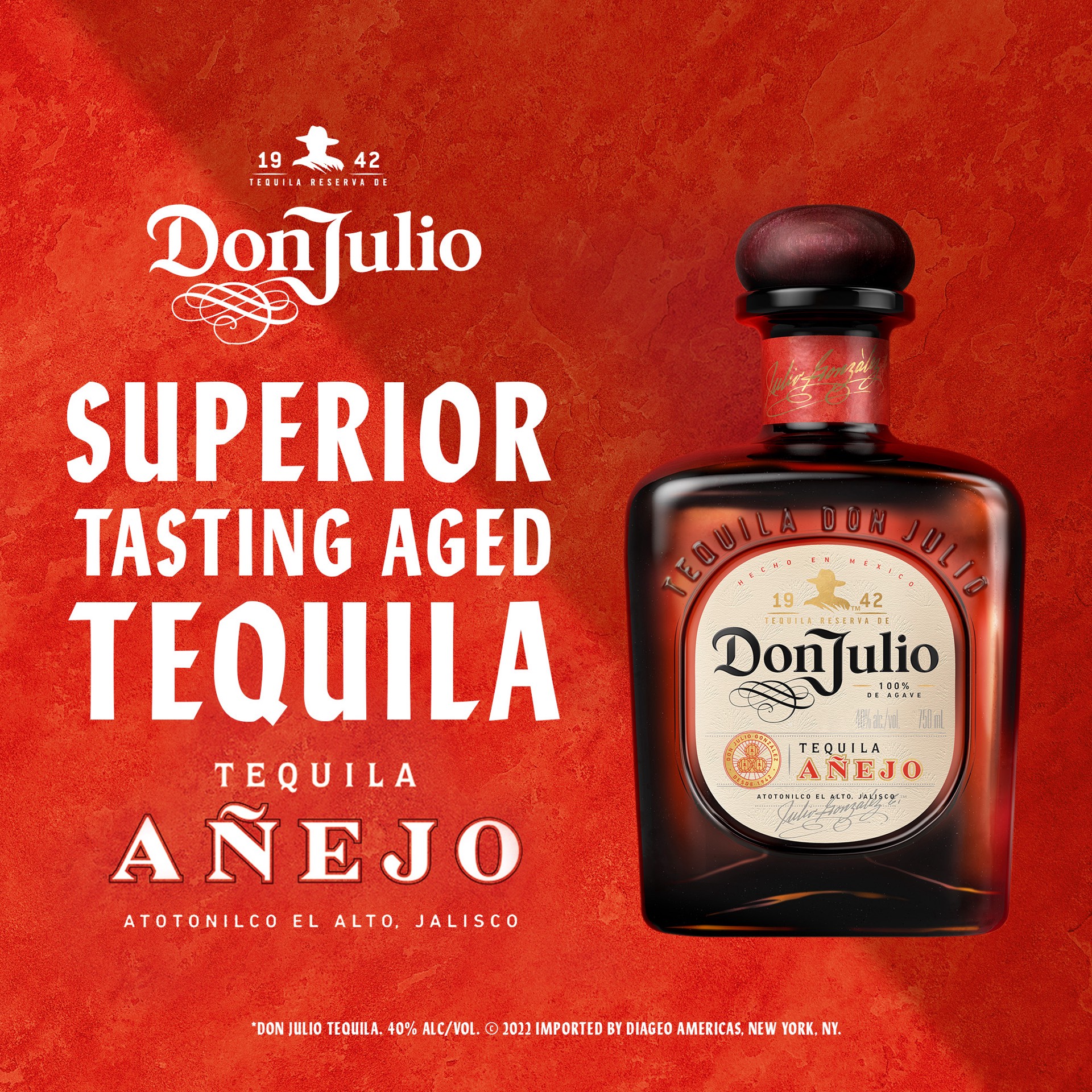 slide 7 of 9, Don Julio Tequila Anjeo, 375 ml