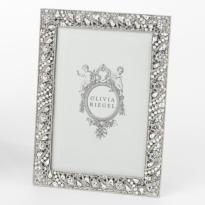 slide 2 of 2, Olivia Riegel Eloise Picture Frame - Silver, 5 in x 7 in