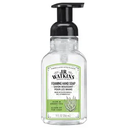 J.R. Watkins Foaming Hand Soap, Aloe & Green Tea, 9 fl. oz.