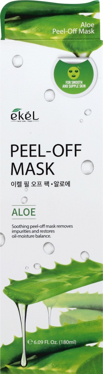 slide 8 of 9, Ekel Aloe Peel-Off Mask, 6.09 oz
