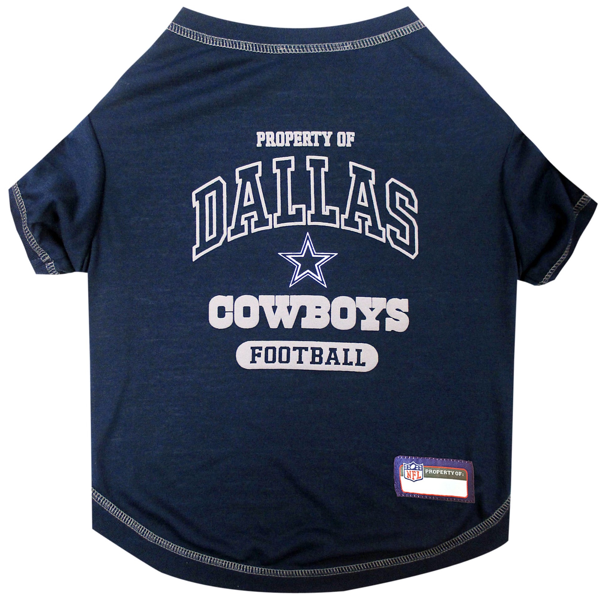 slide 1 of 1, Pets First Dallas Cowboys T-Shirt, MED