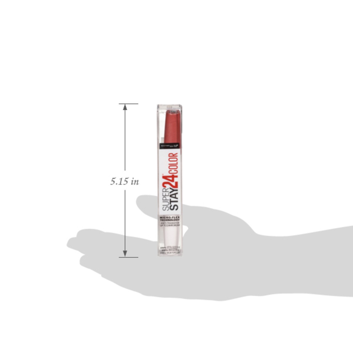 slide 9 of 14, Super Stay 150 Timeless Toffee 24 Color Lip Color/Balm Topcoat 1 Set, 1 ct