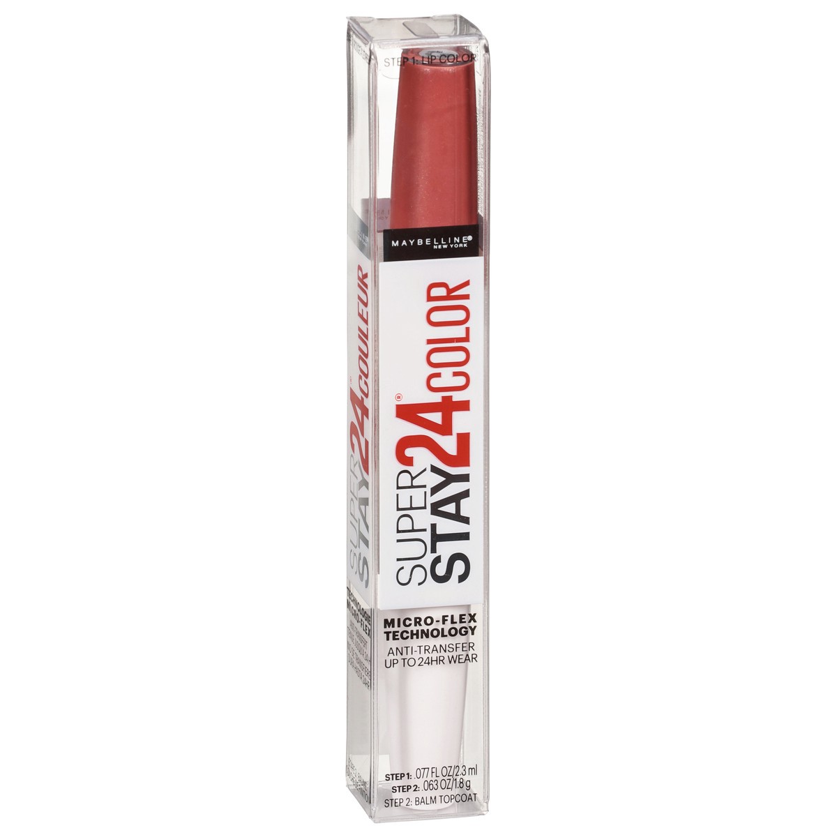 slide 8 of 14, Super Stay 150 Timeless Toffee 24 Color Lip Color/Balm Topcoat 1 Set, 1 ct
