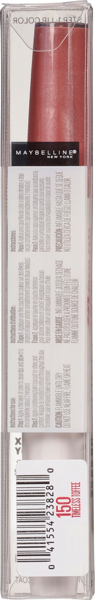 slide 10 of 14, Super Stay 150 Timeless Toffee 24 Color Lip Color/Balm Topcoat 1 Set, 1 ct