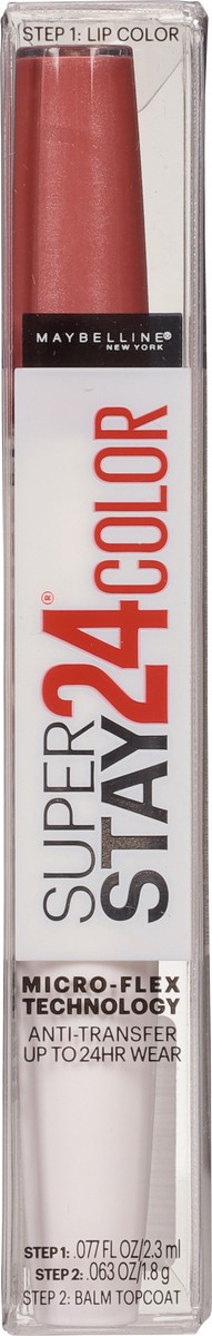 slide 5 of 14, Super Stay 150 Timeless Toffee 24 Color Lip Color/Balm Topcoat 1 Set, 1 ct