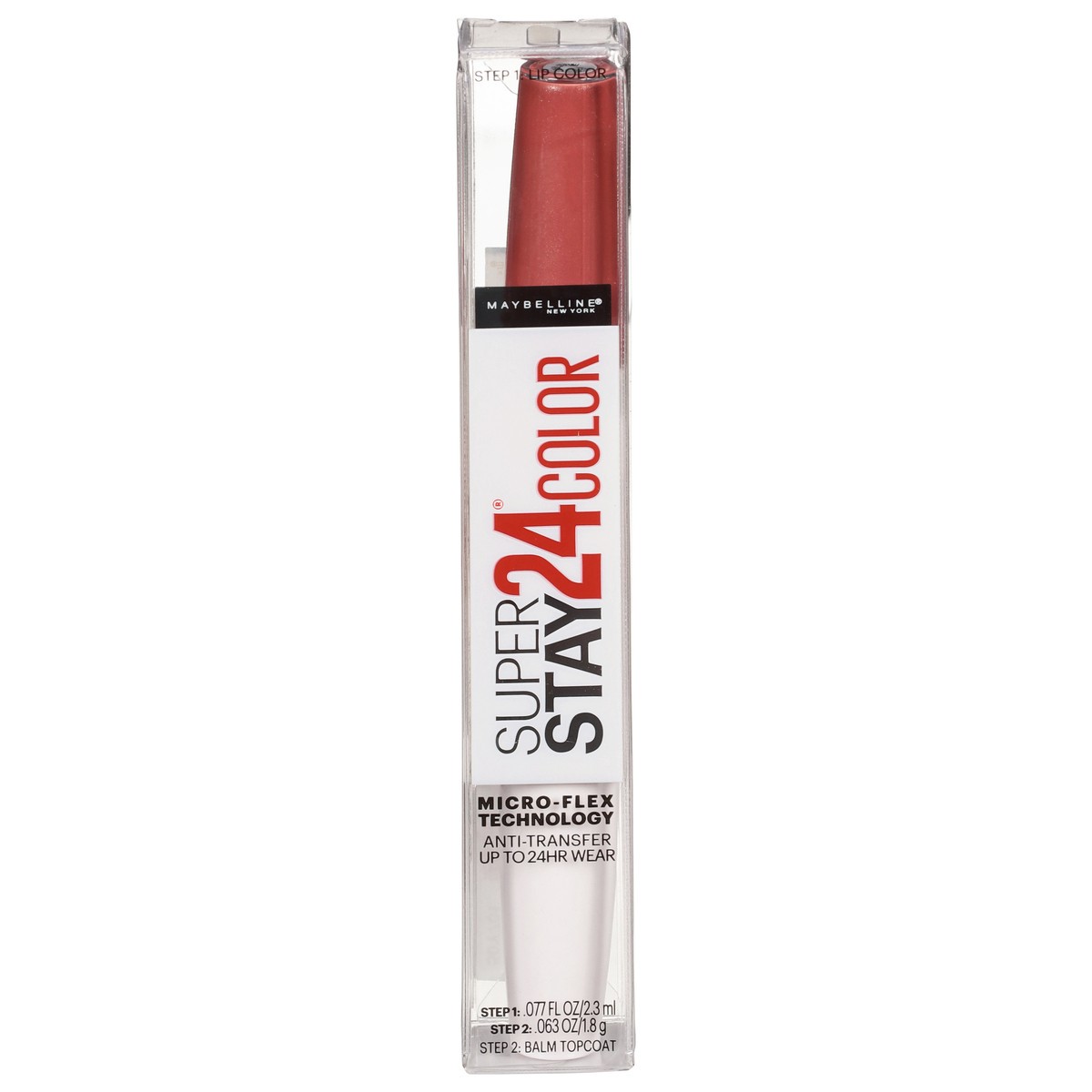 slide 6 of 14, Super Stay 150 Timeless Toffee 24 Color Lip Color/Balm Topcoat 1 Set, 1 ct