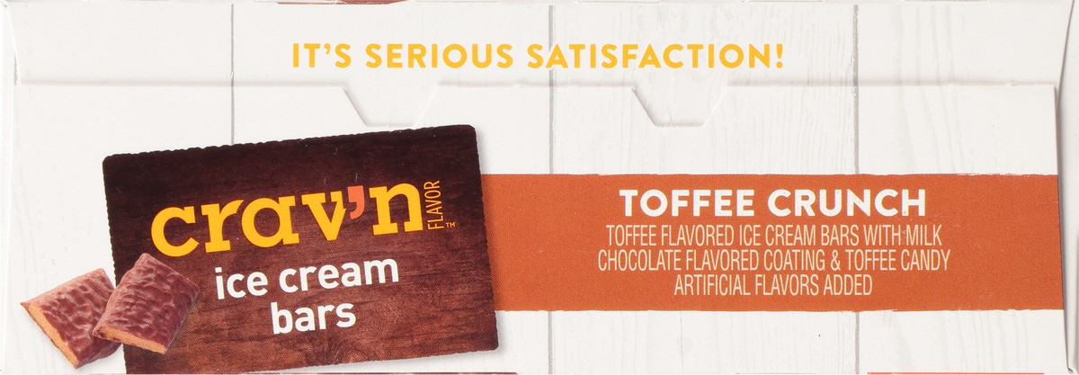 slide 5 of 9, Crav'n Flavor Cravn Toffee Ic Bar, 12 ct