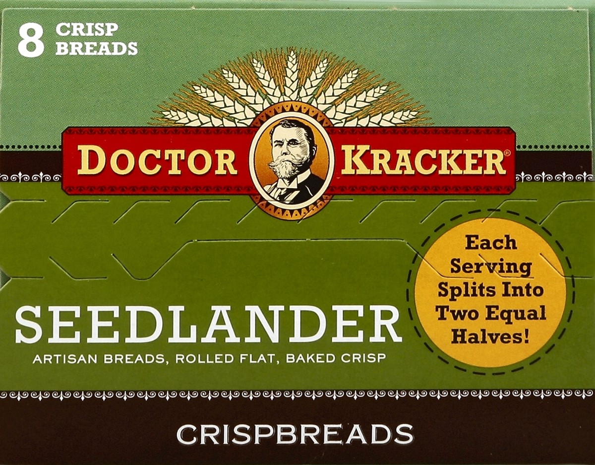 slide 2 of 5, Doctor Kracker Crispbreads 8 ea, 8 ct