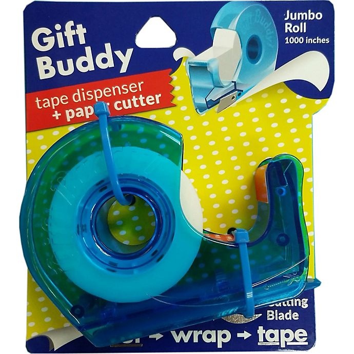 slide 1 of 1, LaMi Gift Buddy Tape Dispenser and Paper Cutter, 1 ct