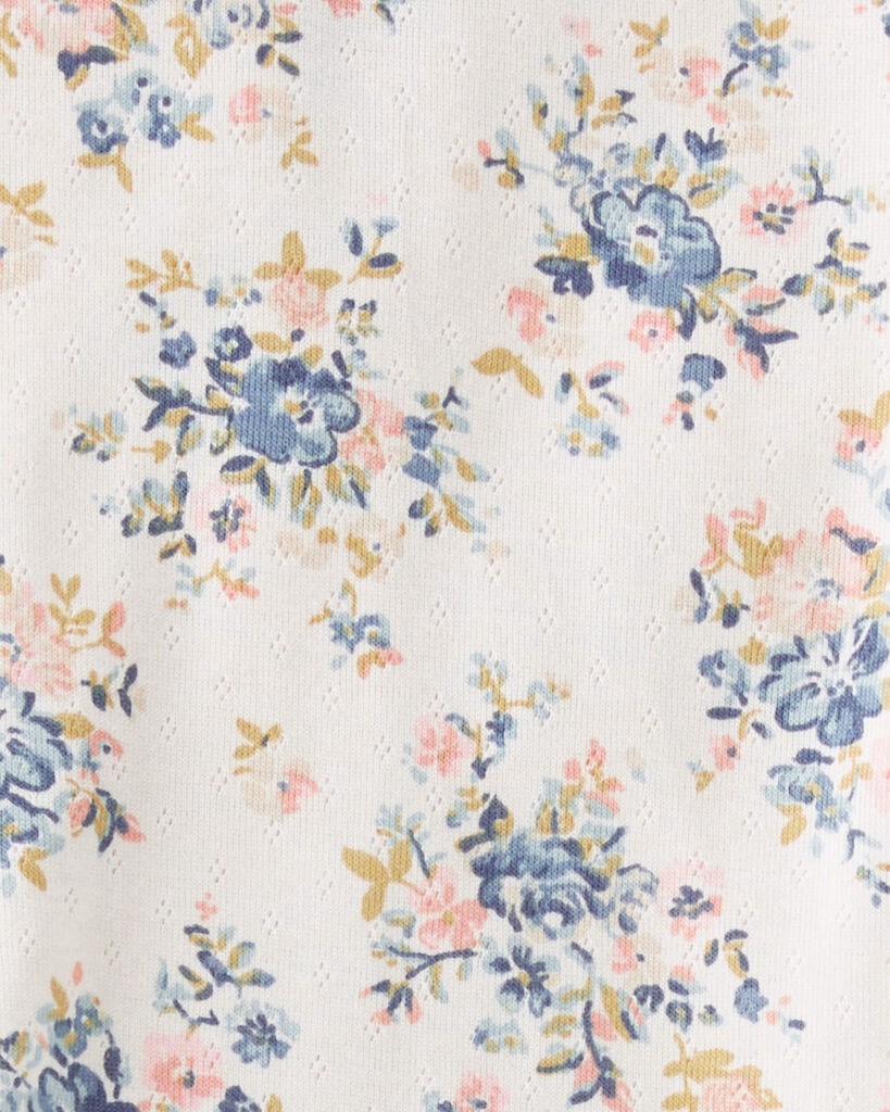 slide 4 of 4, Littleplanet Toddler Organic Cotton Pajamas Set Vintage Floral Print 2T, 2T