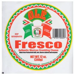 Ole Fresco Authentic Mexican Crumbling Cheese - 12 oz