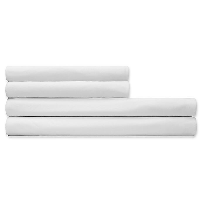 slide 1 of 6, Calvin Klein Modern Cotton Harrison King Fitted Sheet - White, 1 ct