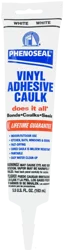 Phenoseal Vinyl Adhesive Caulk - White