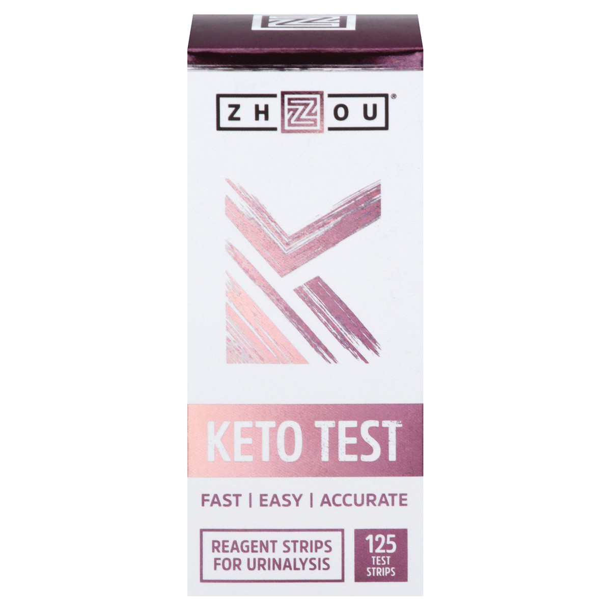 slide 1 of 11, Zhou Keto Test Strips, 125 ct