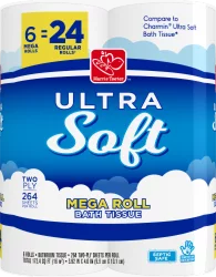 Harris Teeter Ultra Soft 6 Mega Roll