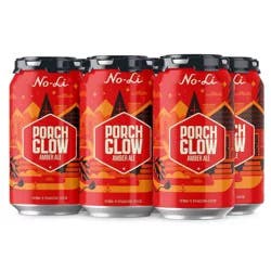 No-Li Brewhouse Porch Glow Amber Ale Beer - 6 pk 12 fl oz Cans