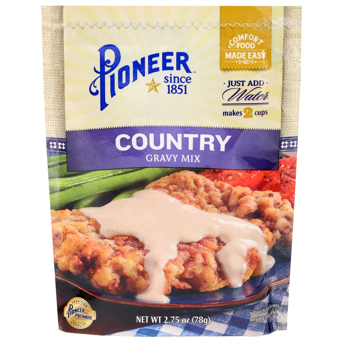 slide 1 of 13, Pioneer Country Gravy Mix 2.75 oz, 2.75 oz