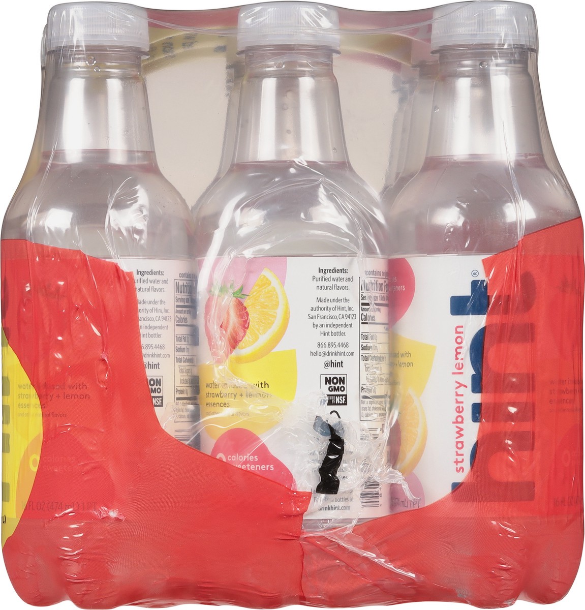 slide 5 of 12, Hint Strawberry Lemon Water - 12 ct, 12 ct