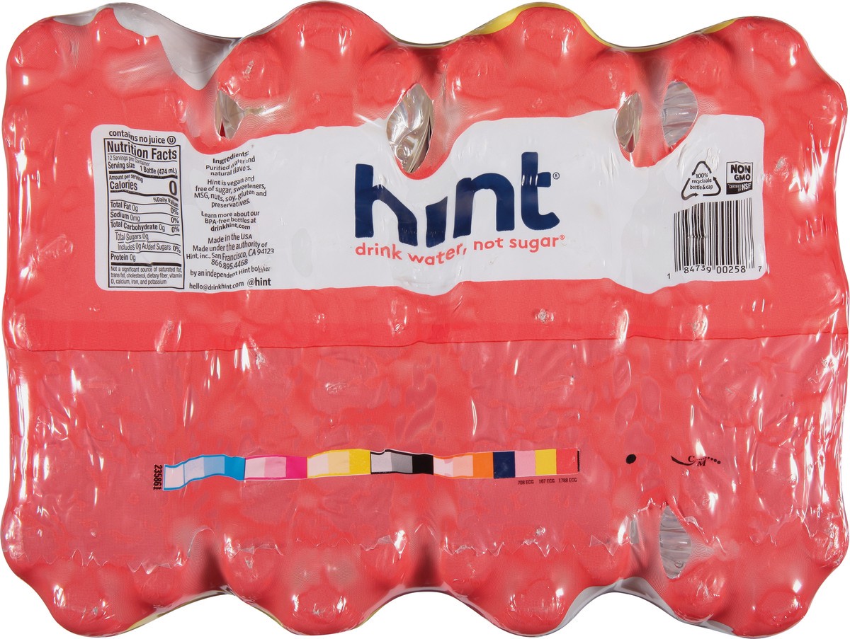 slide 4 of 12, Hint Strawberry Lemon Water - 12 ct, 12 ct