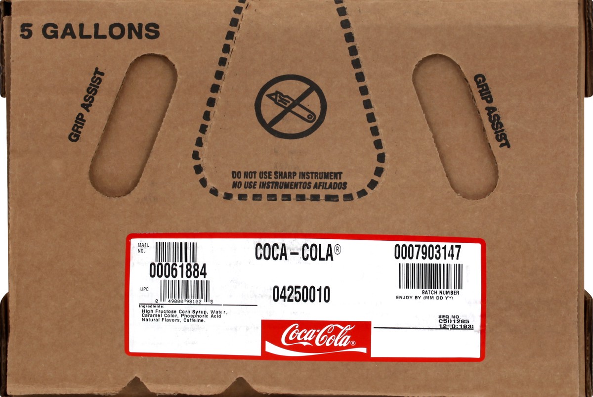 slide 4 of 12, Coca-Cola Cola 5 gl, 5 gal