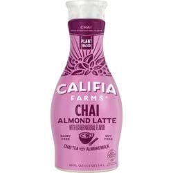 Califia Farms Chai Almond Latte - 48fl oz