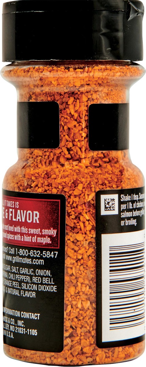 slide 4 of 9, McCormick GRILL MATES Smokehouse Maple Seasoning, 3.5 oz, 3.5 oz