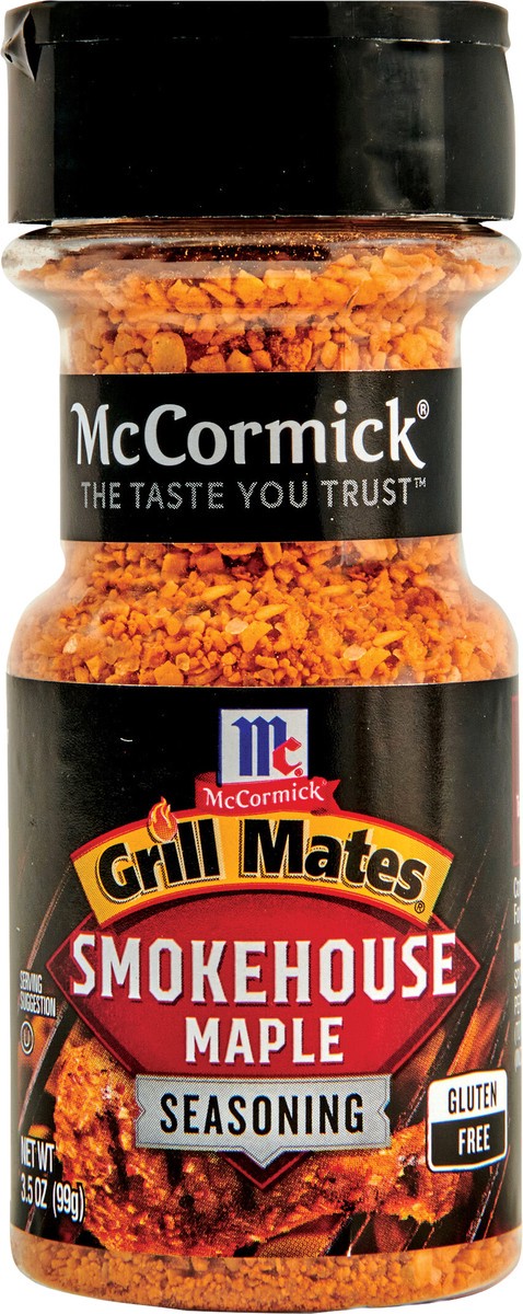 slide 8 of 9, McCormick GRILL MATES Smokehouse Maple Seasoning, 3.5 oz, 3.5 oz