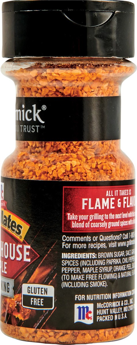 slide 9 of 9, McCormick GRILL MATES Smokehouse Maple Seasoning, 3.5 oz, 3.5 oz
