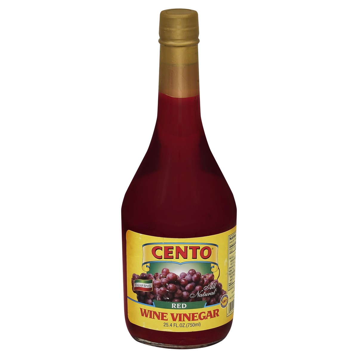 slide 2 of 3, Cento Vinegar, Wine, Red, Italian Style, 25.4 fl oz