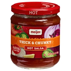 Meijer Hot Thick & Chunky Salsa