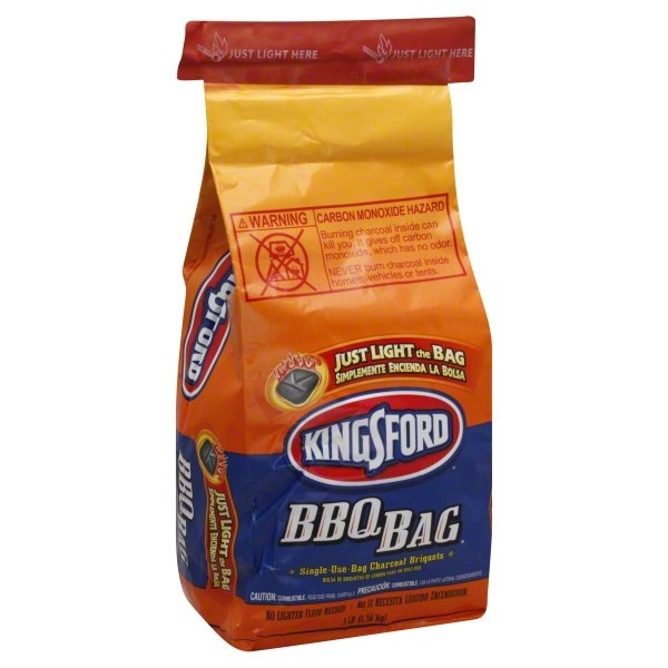 slide 1 of 1, Kingsford Bbq Bag Singleusebag Charcoal Briquets, 3 lb