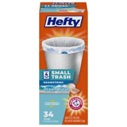 Hefty Drawstring Small Trash Bag