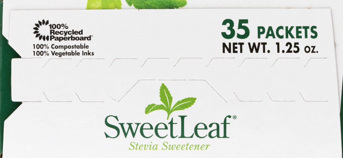 slide 6 of 9, SweetLeaf Stevia Packets, 35 ct