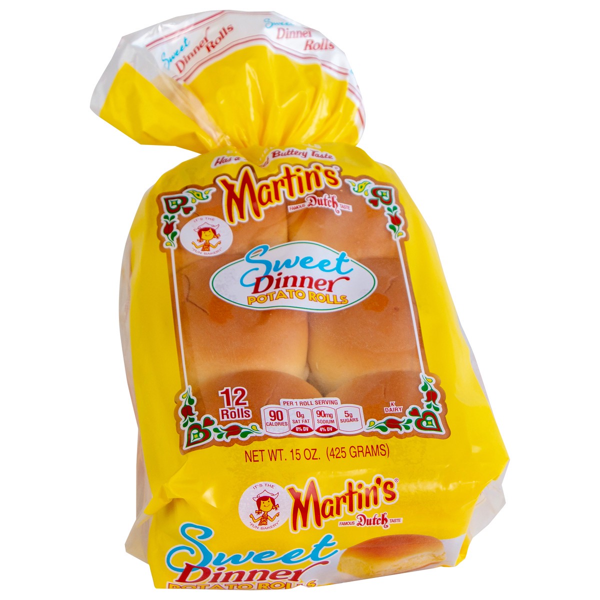 slide 9 of 9, Martin's Sweet Dinner Potato Rolls, 12 ct