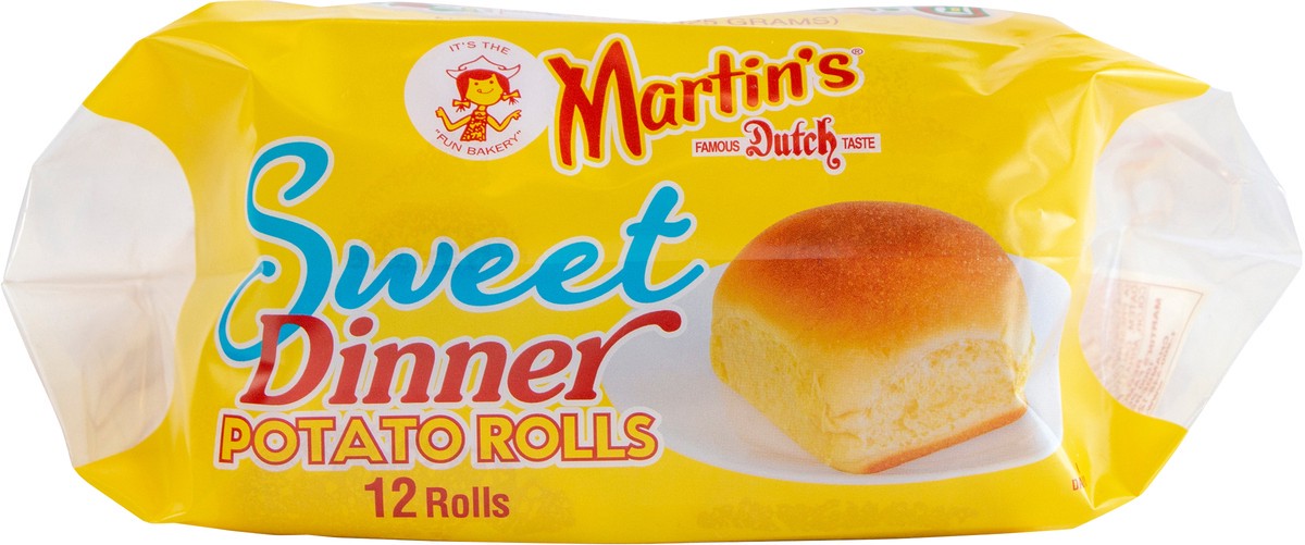 slide 2 of 9, Martin's Sweet Dinner Potato Rolls, 12 ct