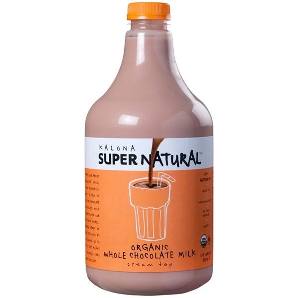 slide 1 of 1, Kalona Supernatural Organic Whole Chocolate Milk, 64 oz