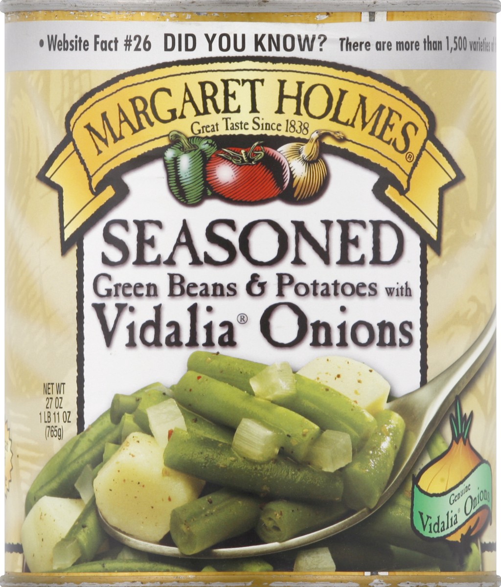 slide 9 of 10, Margaret Holmes Seasoned Green Beans & Potatoes with Vidalia Onions 29 oz, 29 oz