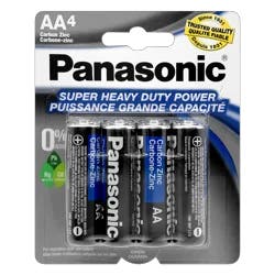 Panasonic Super Heavy Duty AA Batteries