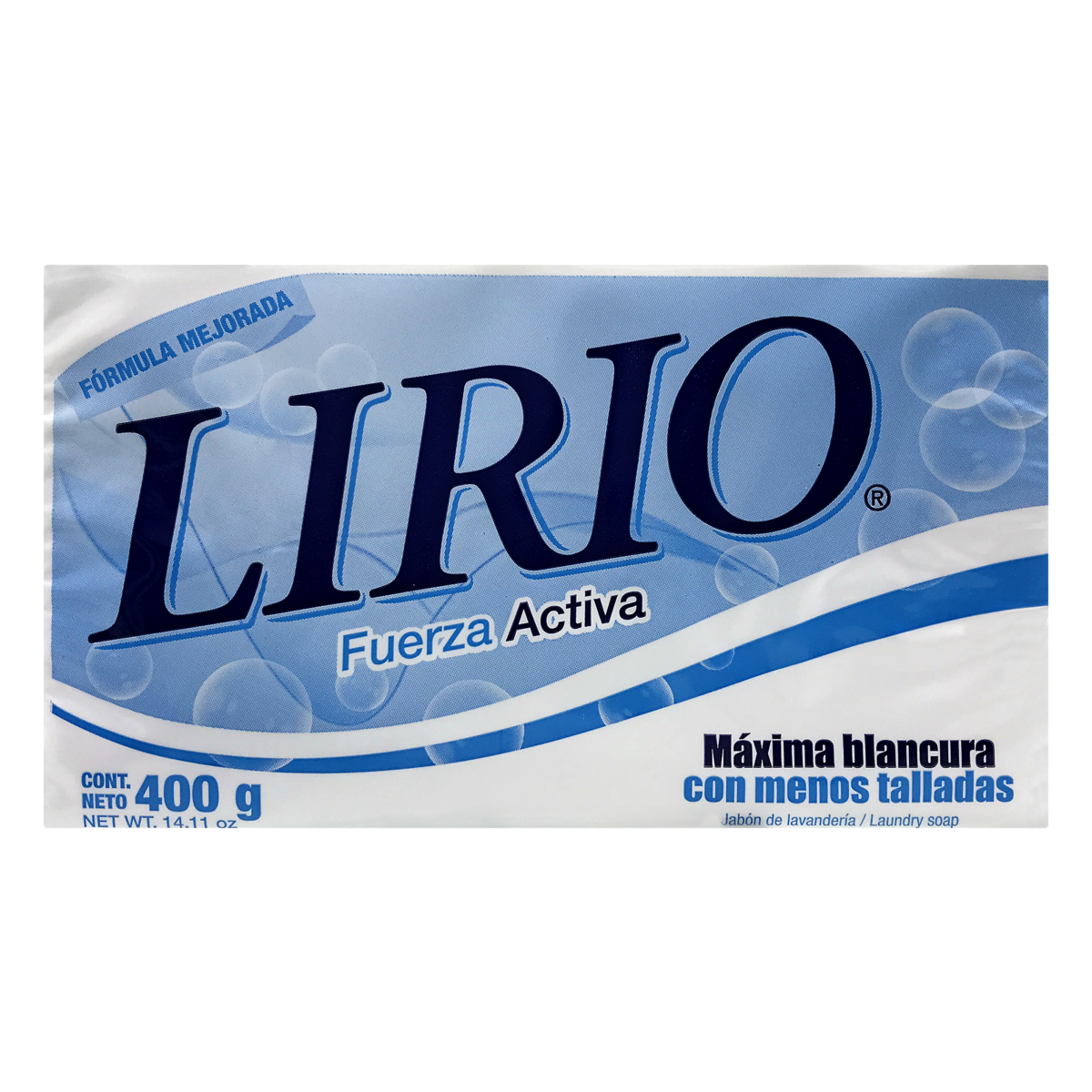 slide 1 of 1, Lirio Laundry Bar White, 14.1 oz