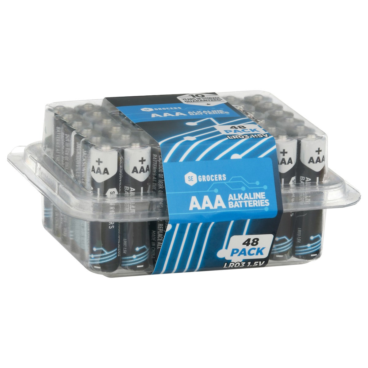 slide 9 of 9, Se Grocers Aaa Battery, 48 ct