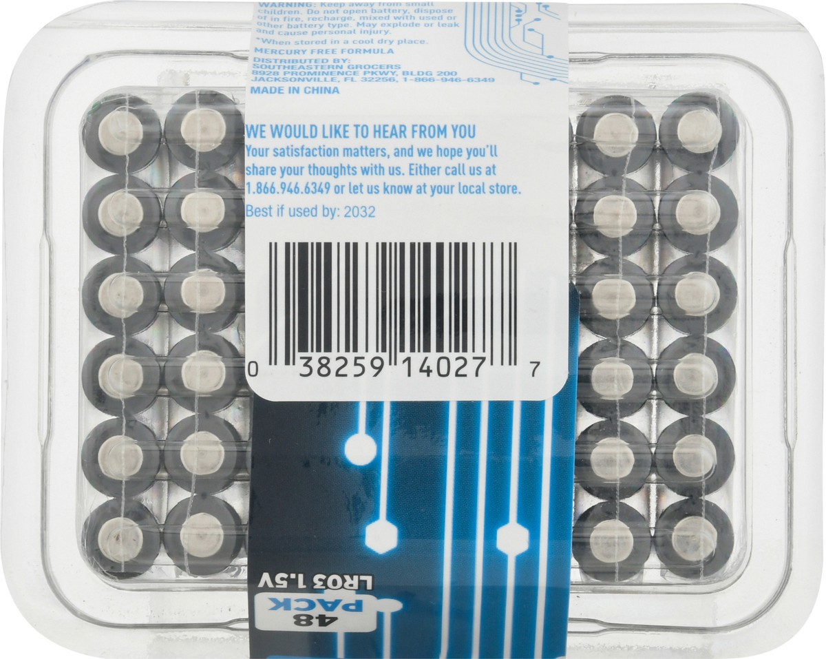 slide 4 of 9, Se Grocers Aaa Battery, 48 ct