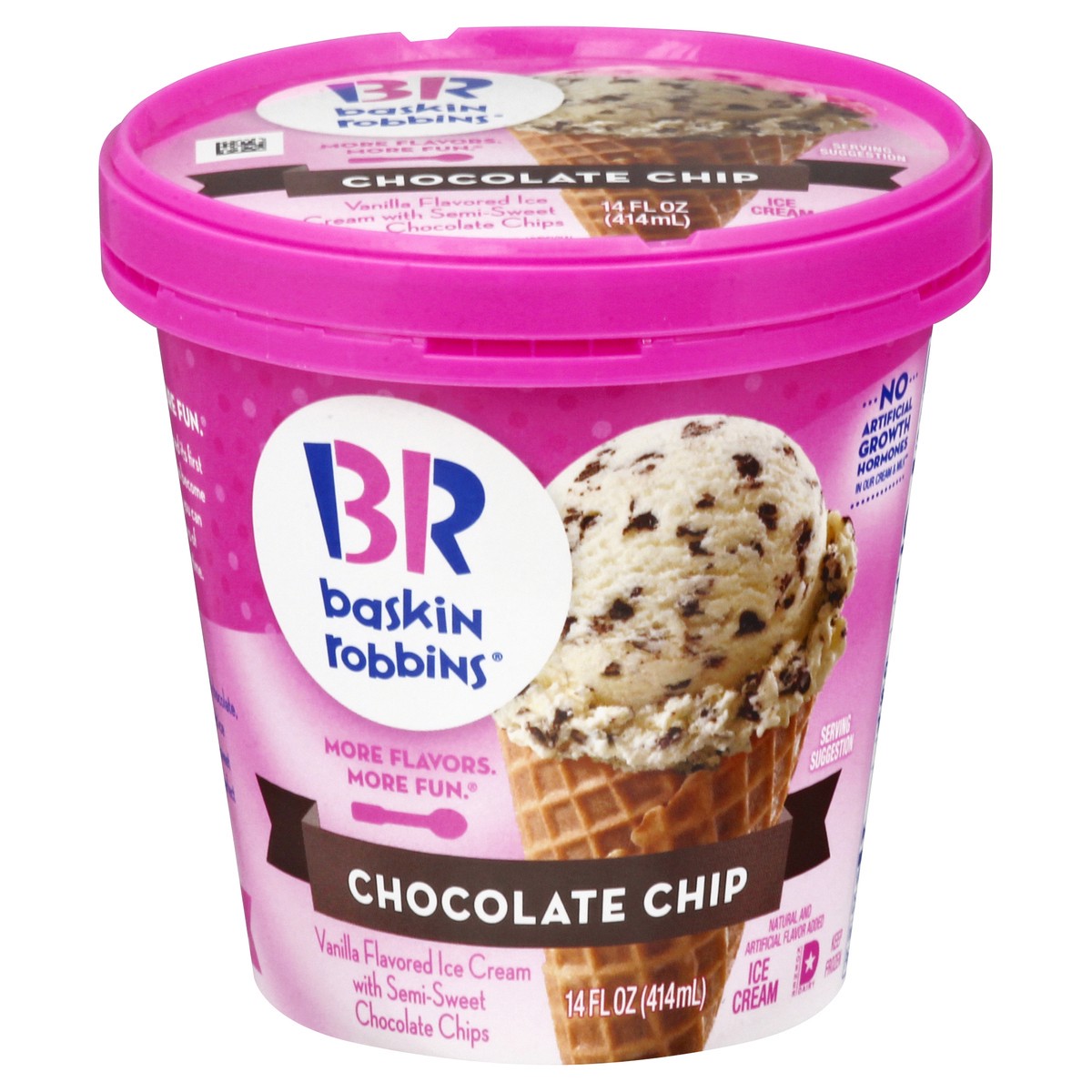 slide 1 of 11, Baskin-Robbins Chocolate Chip Ice Cream - 14oz, 