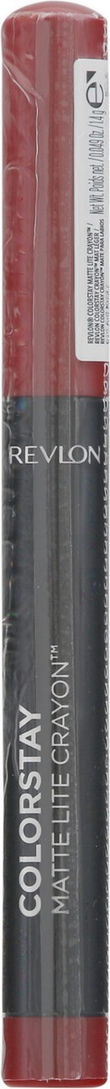 slide 2 of 10, Revlon ColorStay Matte Lite Crayon, Air Kiss, 1 ct