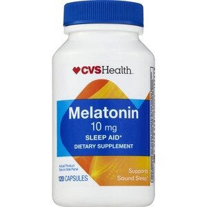 slide 1 of 1, CVS Health Melatonin Capsules 10Mg, 120Ct, 1 ct