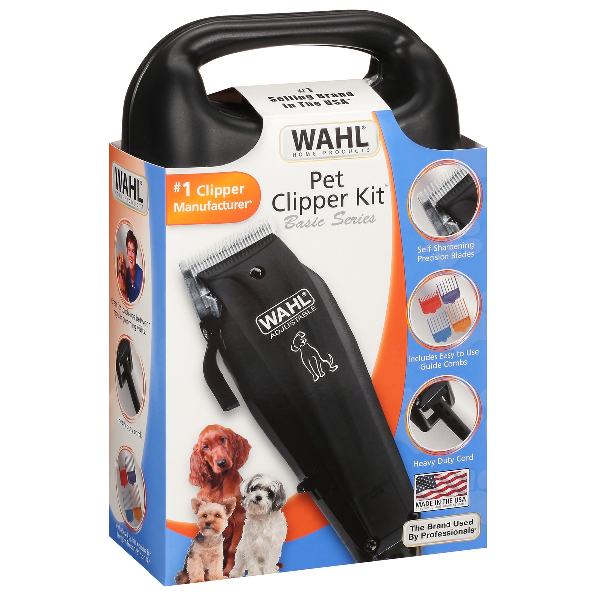 slide 8 of 12, Wahl Basic Series Pet Clipper Kit 10 1 ea, 1 ea