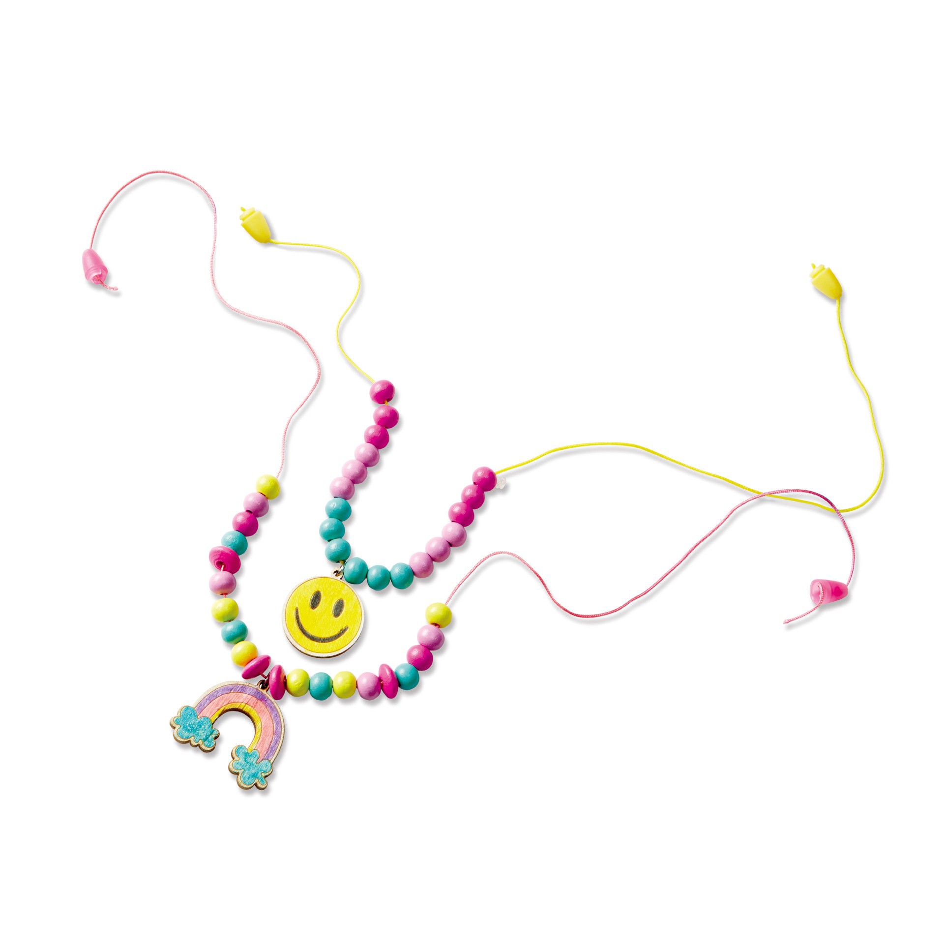 slide 4 of 5, My First Wood Charm Jewelry Kit By Creatology, 39.3 in/ 99.8cm