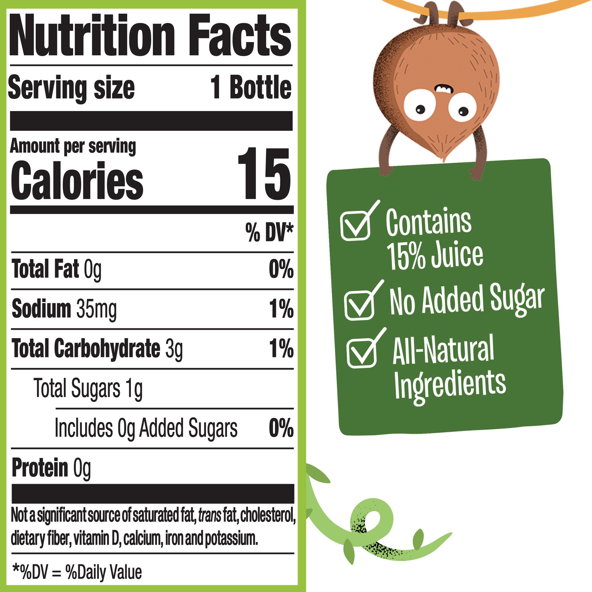 slide 8 of 13, Creative Roots Orange Pineapple Naturally Flavored Coconut Water Beverage, 8.5 fl oz Bottle, 8.50 fl oz